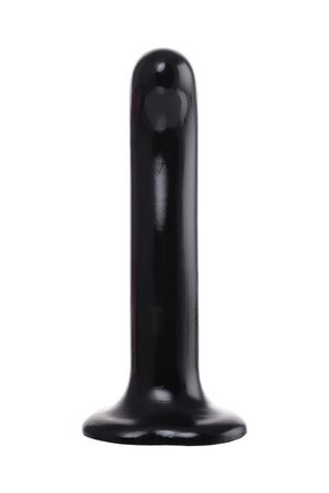 Черный стимулятор для пар P&G-Spot Dildo Size M - 18 см.